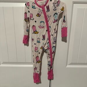 Angel Dear Pink Western Pajamas